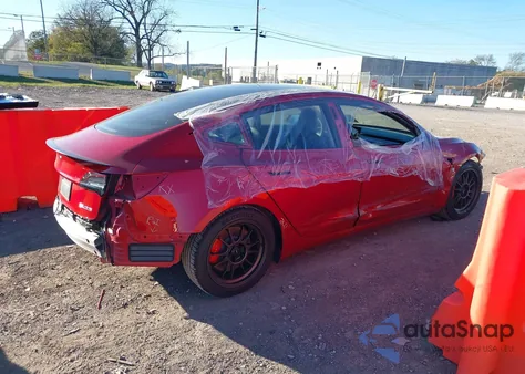 2021 Tesla Model 3 Performance Dual Motor All-Wheel Drive из США, поврежденный, VIN 5YJ3E1EC2MF033242